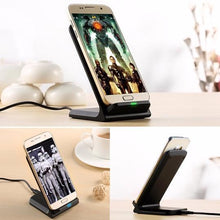 Load image into Gallery viewer, Wireless Qi Charging Dock Stand